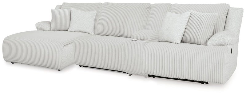 Top Tier Reclining Sectional with Chaise