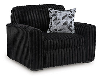 Midnight-Madness Oversized Chair