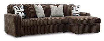 Midnight-Madness Sectional Sofa with Chaise