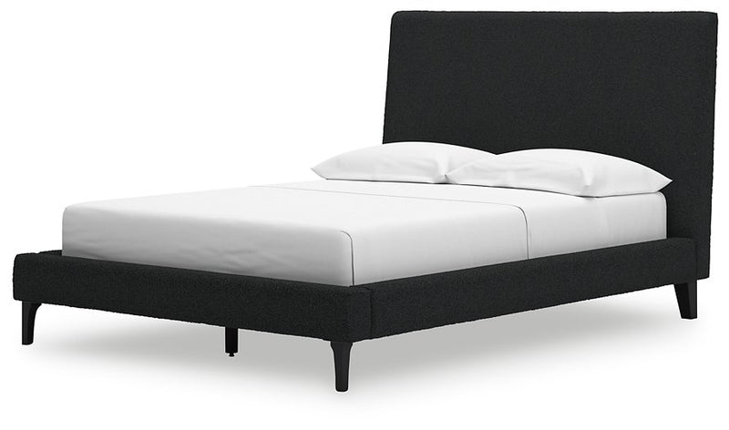 Cadmori Upholstered Bed with Roll Slats