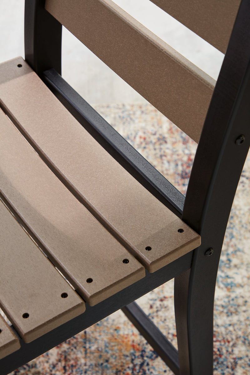 Shoreline Beach Outdoor Counter Table and 2 Barstools