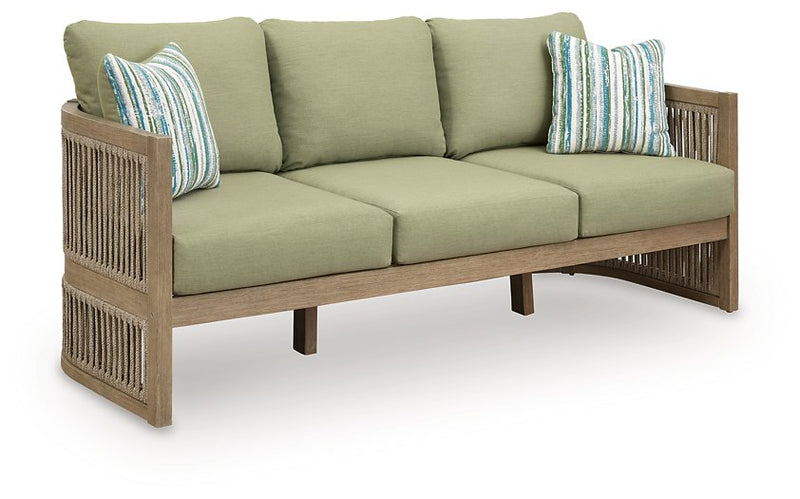Serena Shores Outdoor Sofa with Cushion