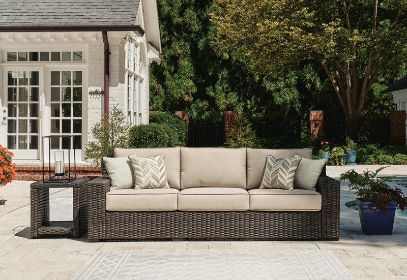 Coastline Bay Outdoor Sofa with Cushion