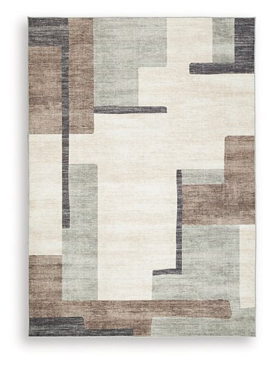 Larkport Washable Area Rug